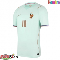 Camiseta Francia Kylian Mbappe #10 Visitante Equipación Mundial 2026 manga corta